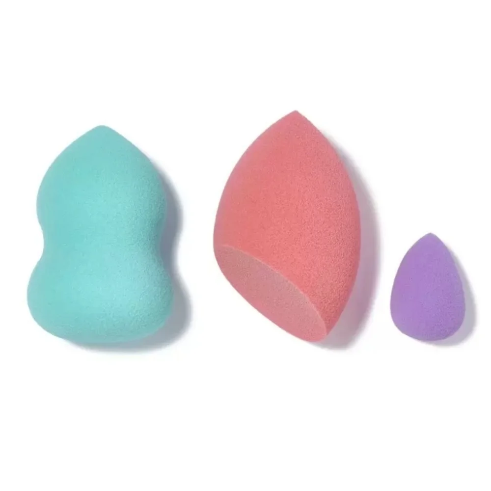 ELF Retro Paradise Beauty Makeup Sponge Trio 3 Face Blending Sponges NWT